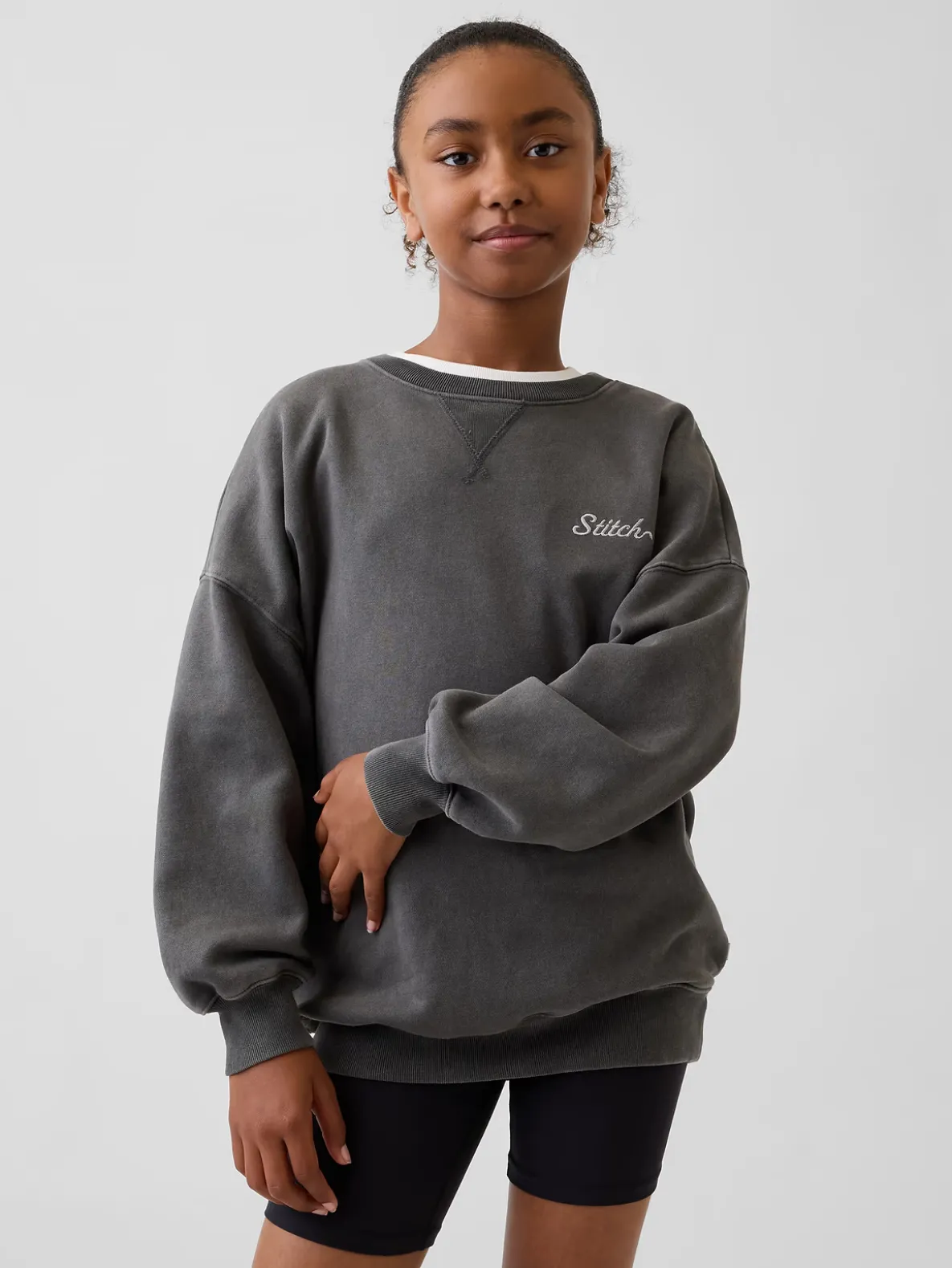 Gap × Disney Kids VintageSoft Oversized Sweatshirt