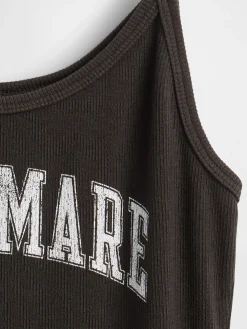 Gap × Disney Tim Burton’s The Nightmare Before Christmas Mini Rib Tank Top