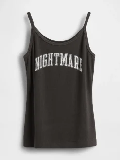Gap × Disney Tim Burton’s The Nightmare Before Christmas Mini Rib Tank Top