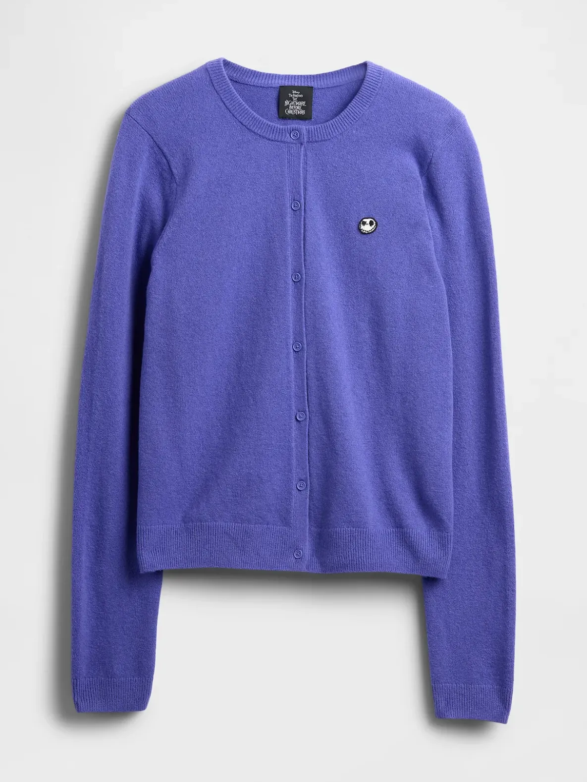 Gap × Disney Tim Burton’s The Nightmare Before Christmas CashSoft Skull Cardigan