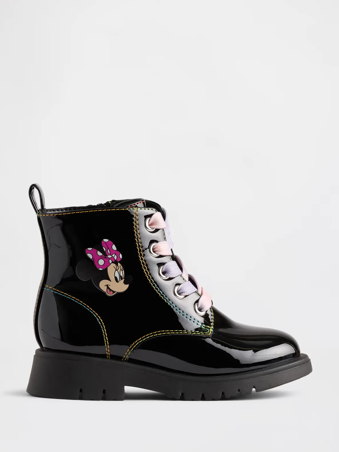 Gap × Disney Toddler Minnie Mouse Lace-Up Boots