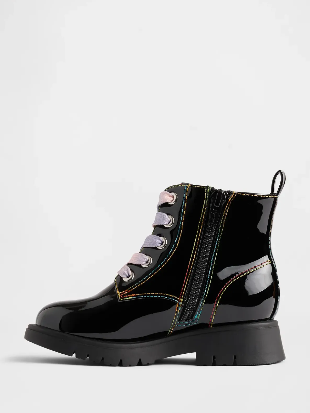 Gap × Disney Toddler Minnie Mouse Lace-Up Boots