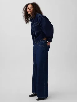 Gap × HFR Balloon-Sleeve Denim Shirt by LaTouché