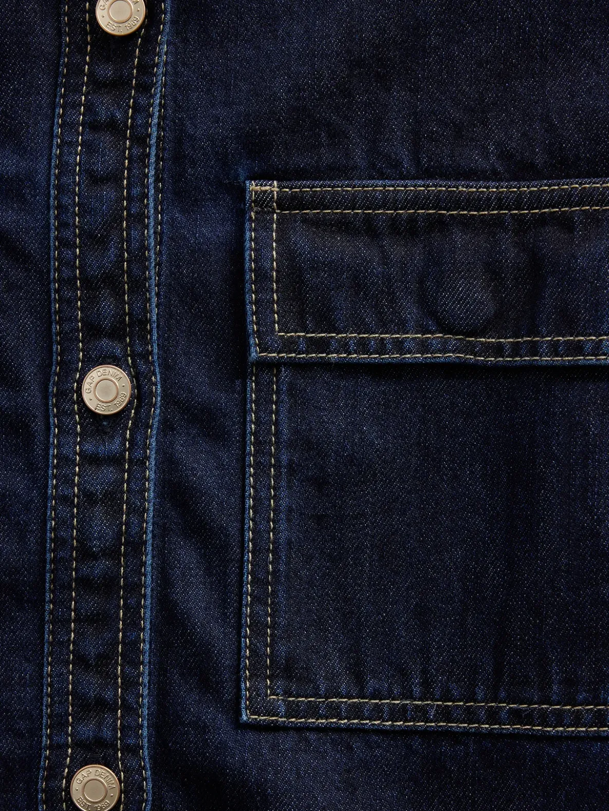 Gap × HFR Balloon-Sleeve Denim Shirt by LaTouché