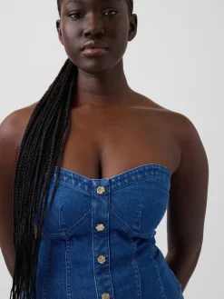 Gap × HFR Denim Corset Top by Atelier Ndigo
