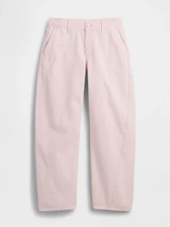 Gap × HFR Low Rise Pink Baggy Barrel Jeans by Nicole Benefield Portfolio