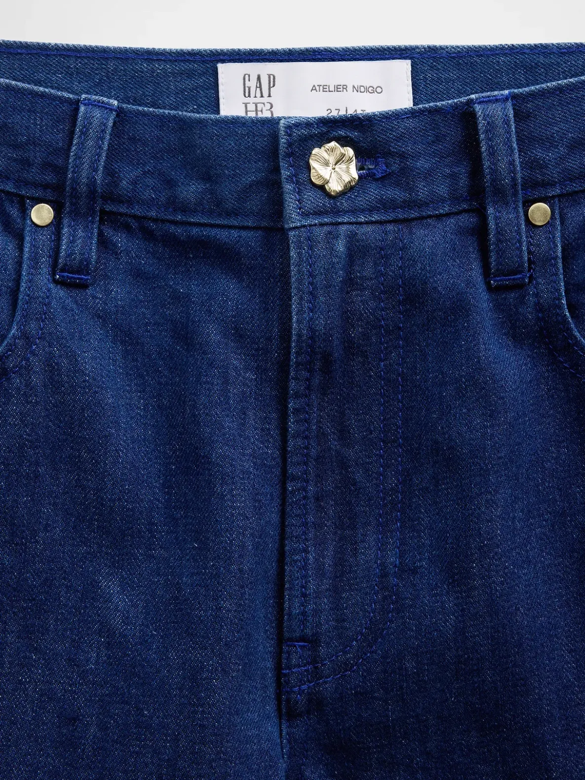 Gap × HFR Low Slung Floral Extra Baggy Jeans by Atelier Ndigo