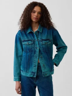 Gap × HFR Oversized Icon Denim Jacket by IGDALYAH