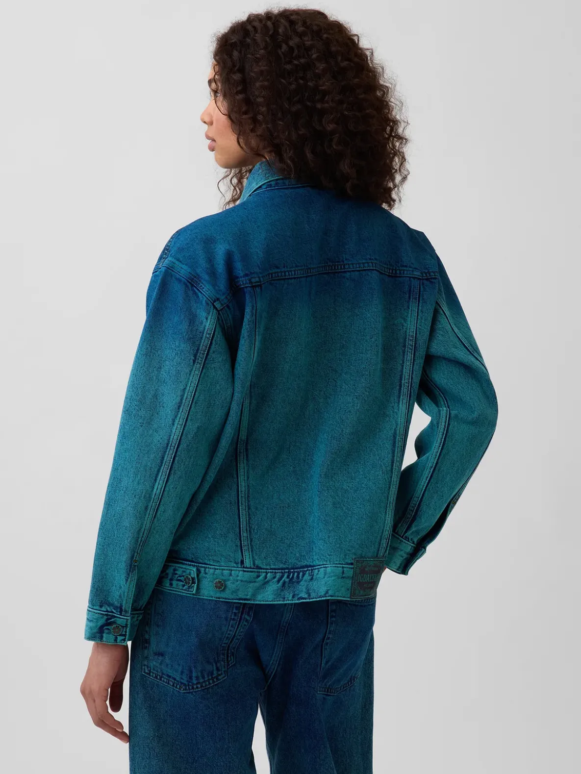 Gap × HFR Oversized Icon Denim Jacket by IGDALYAH