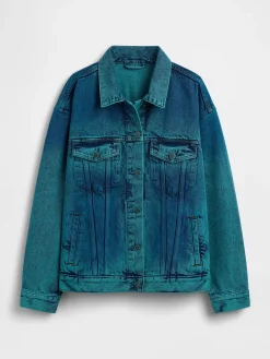 Gap × HFR Oversized Icon Denim Jacket by IGDALYAH