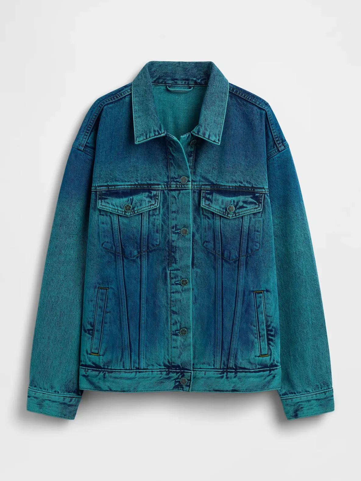 Gap × HFR Oversized Icon Denim Jacket by IGDALYAH