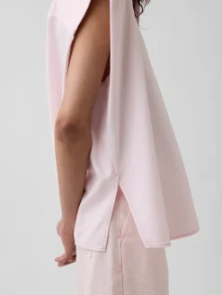 Gap × HFR UltraSoft Denim Wide-Shoulder Shirt by Nicole Benefield Portfolio