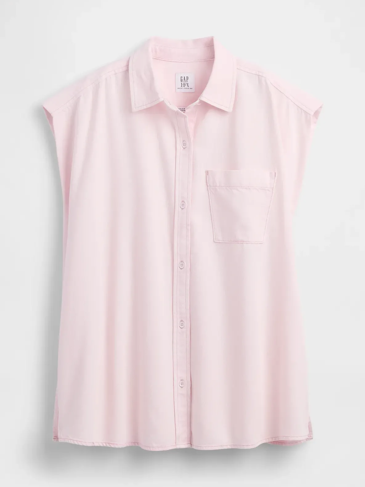 Gap × HFR UltraSoft Denim Wide-Shoulder Shirt by Nicole Benefield Portfolio