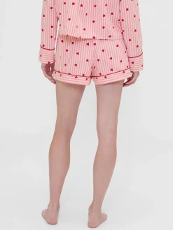 Gap × Summer Fridays Flannel Hearts PJ Boxer Shorts