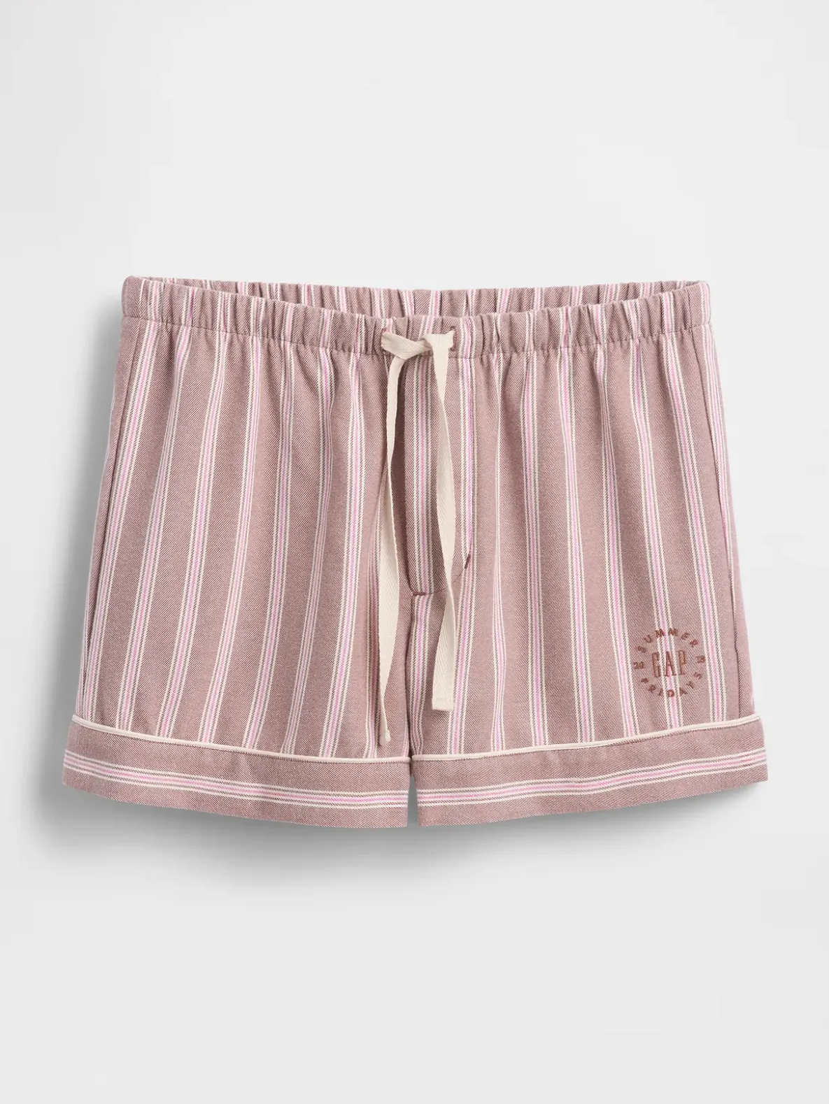 Gap × Summer Fridays Flannel Stripe PJ Boxer Shorts