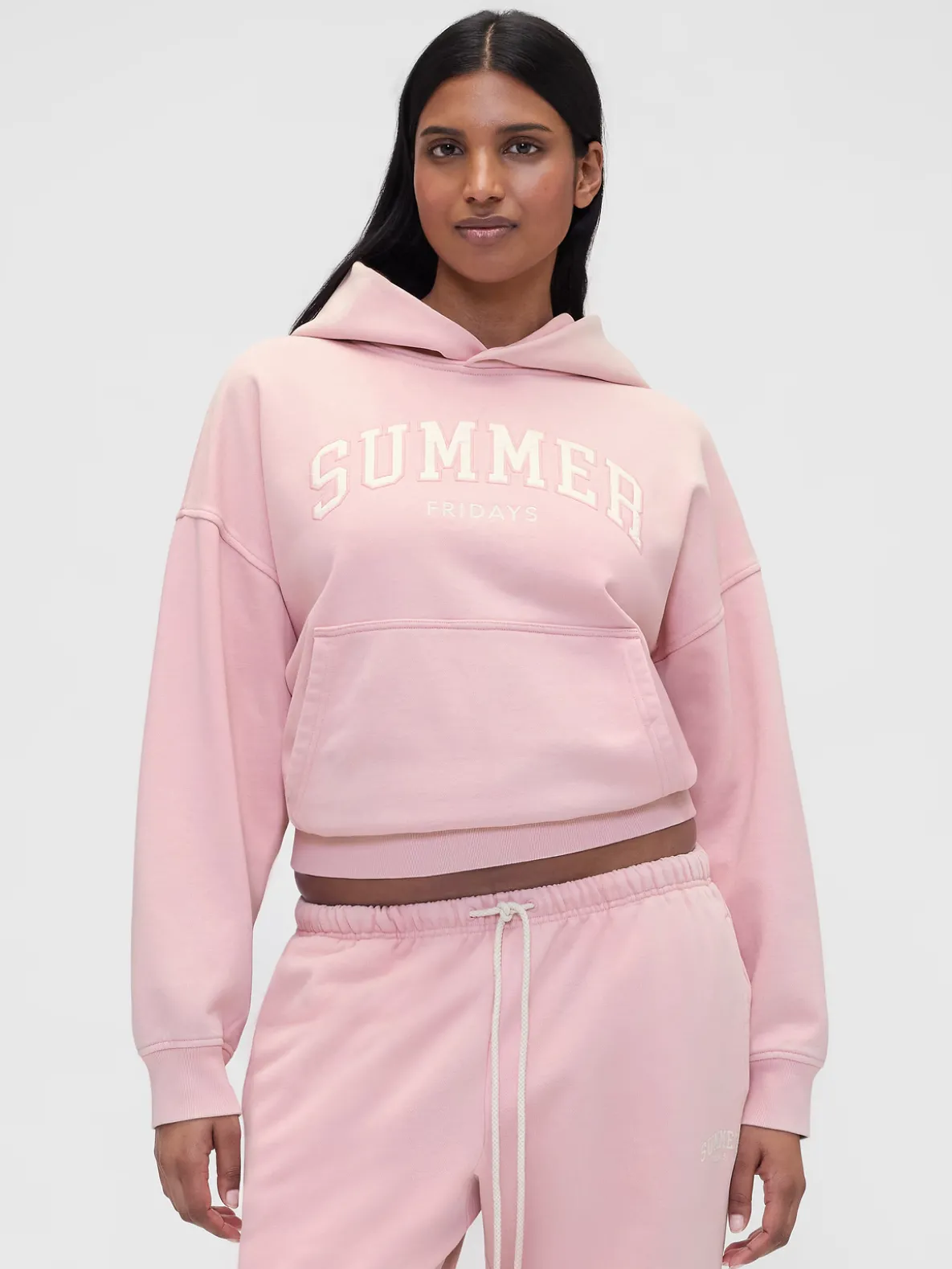 Gap × Summer Fridays Heavyweight Oversized Logo Hoodie