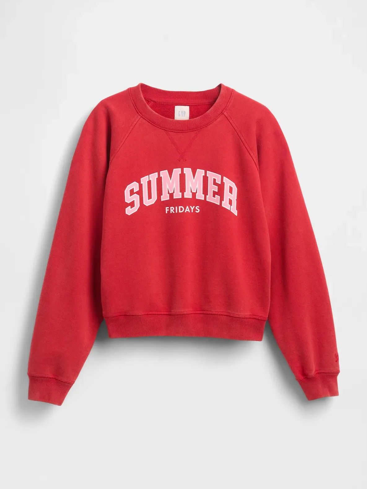 Gap × Summer Fridays Oversized Raglan Logo Sweatshirt