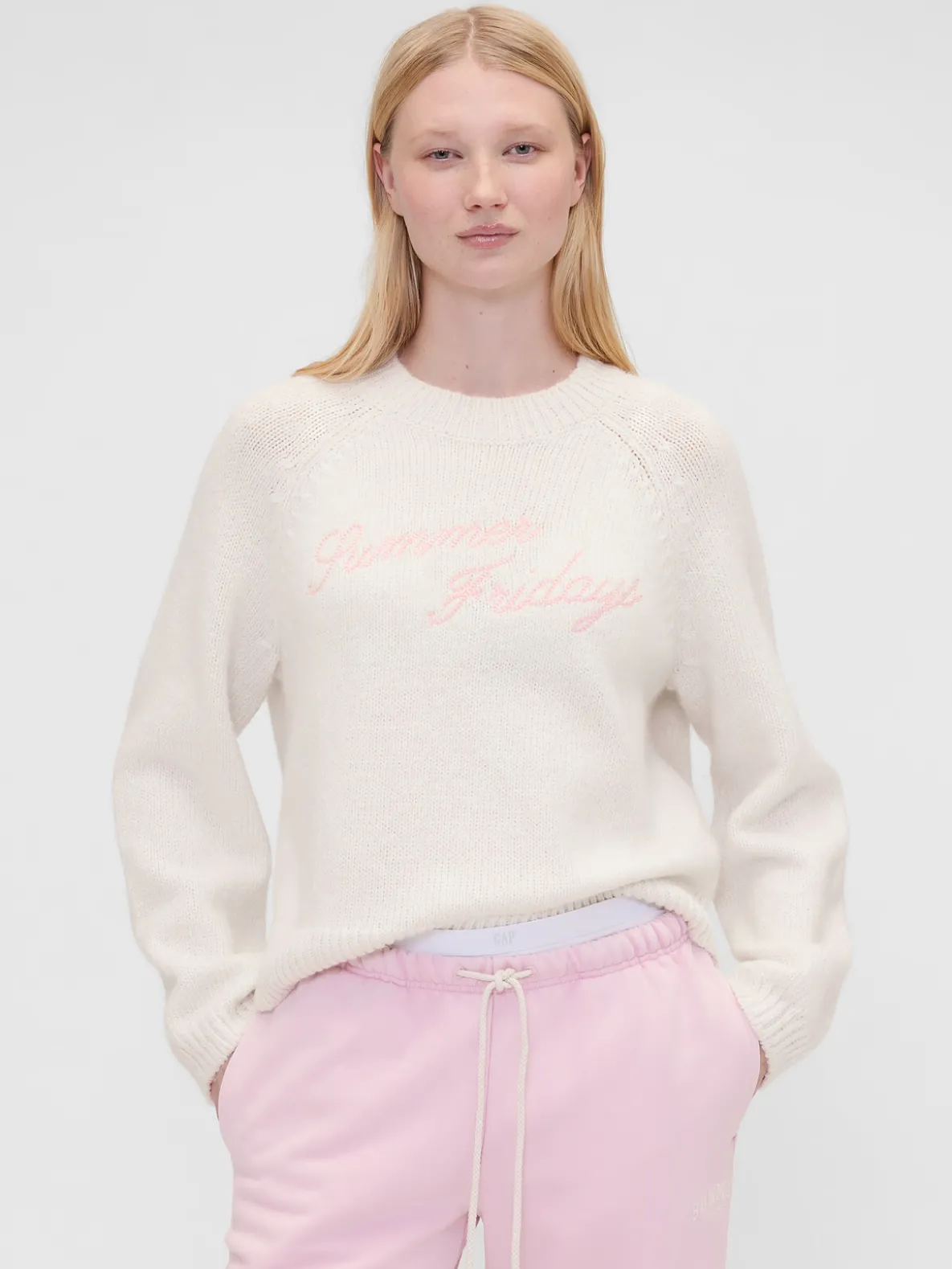 Gap × Summer Fridays Oversized Logo Sweater