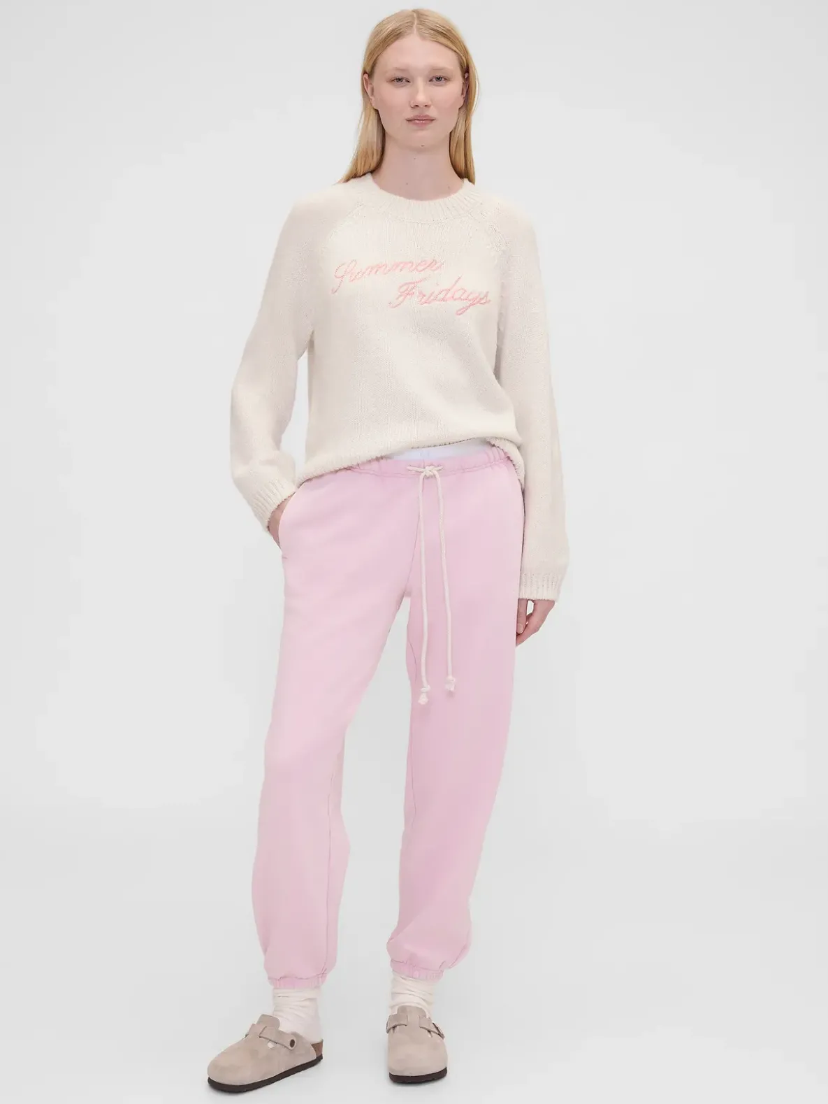 Gap × Summer Fridays Oversized Logo Sweater