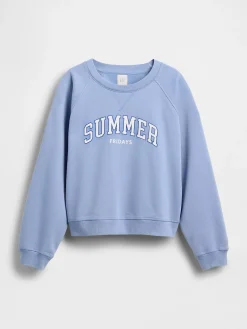 Gap × Summer Fridays Oversized Raglan Logo Sweatshirt