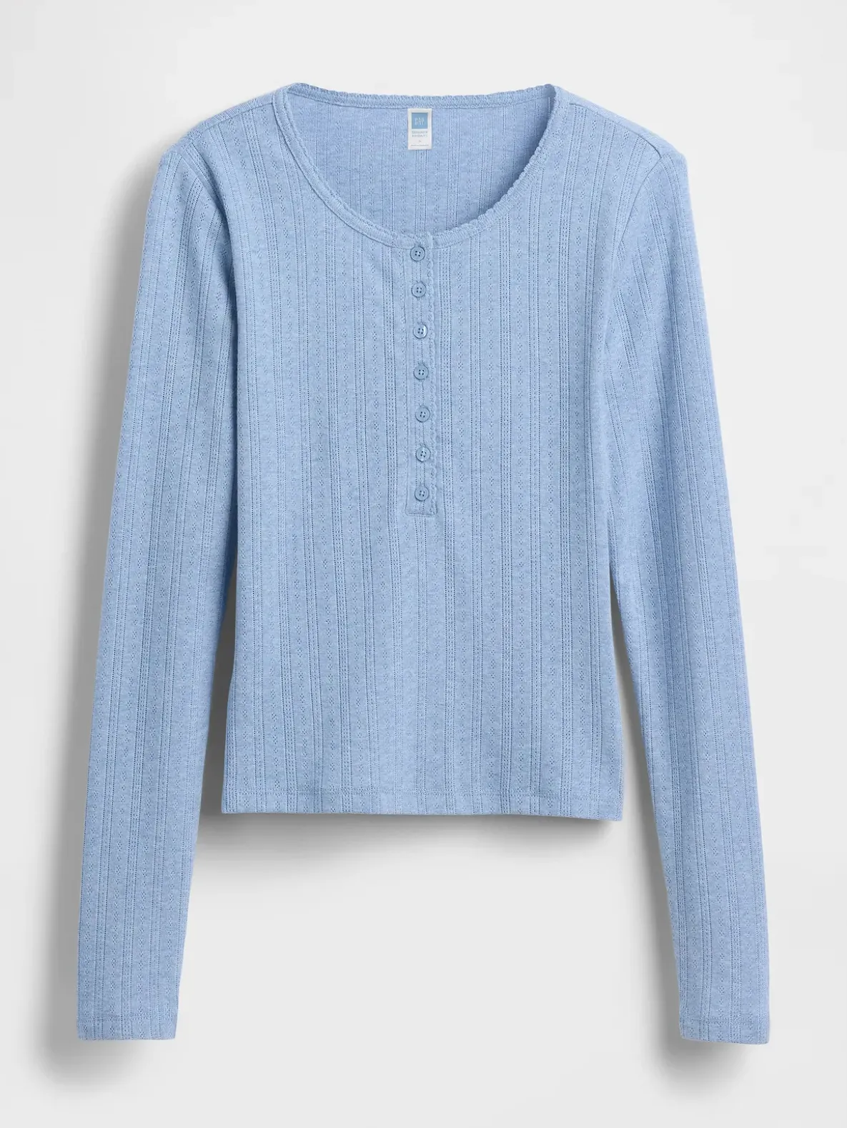 Gap × Summer Fridays Pointelle Henley PJ Top