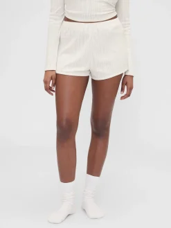 Gap × Summer Fridays Pointelle PJ Shorts