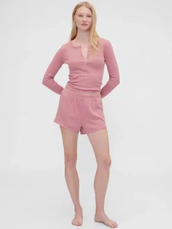 Gap × Summer Fridays Pointelle PJ Shorts