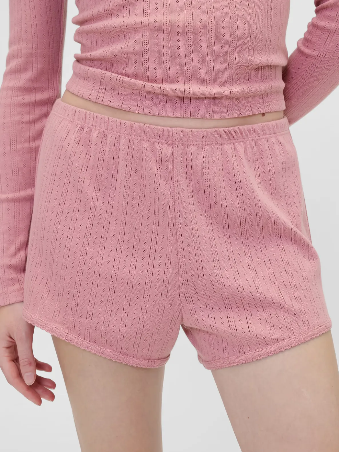 Gap × Summer Fridays Pointelle PJ Shorts