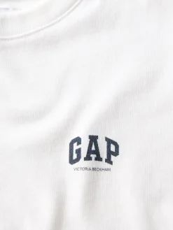 Gap × Victoria Beckham Organic Cotton Logo T-Shirt
