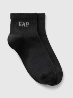 Gap Logo Quarter Crew Socks