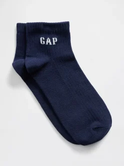 Gap Logo Quarter Crew Socks