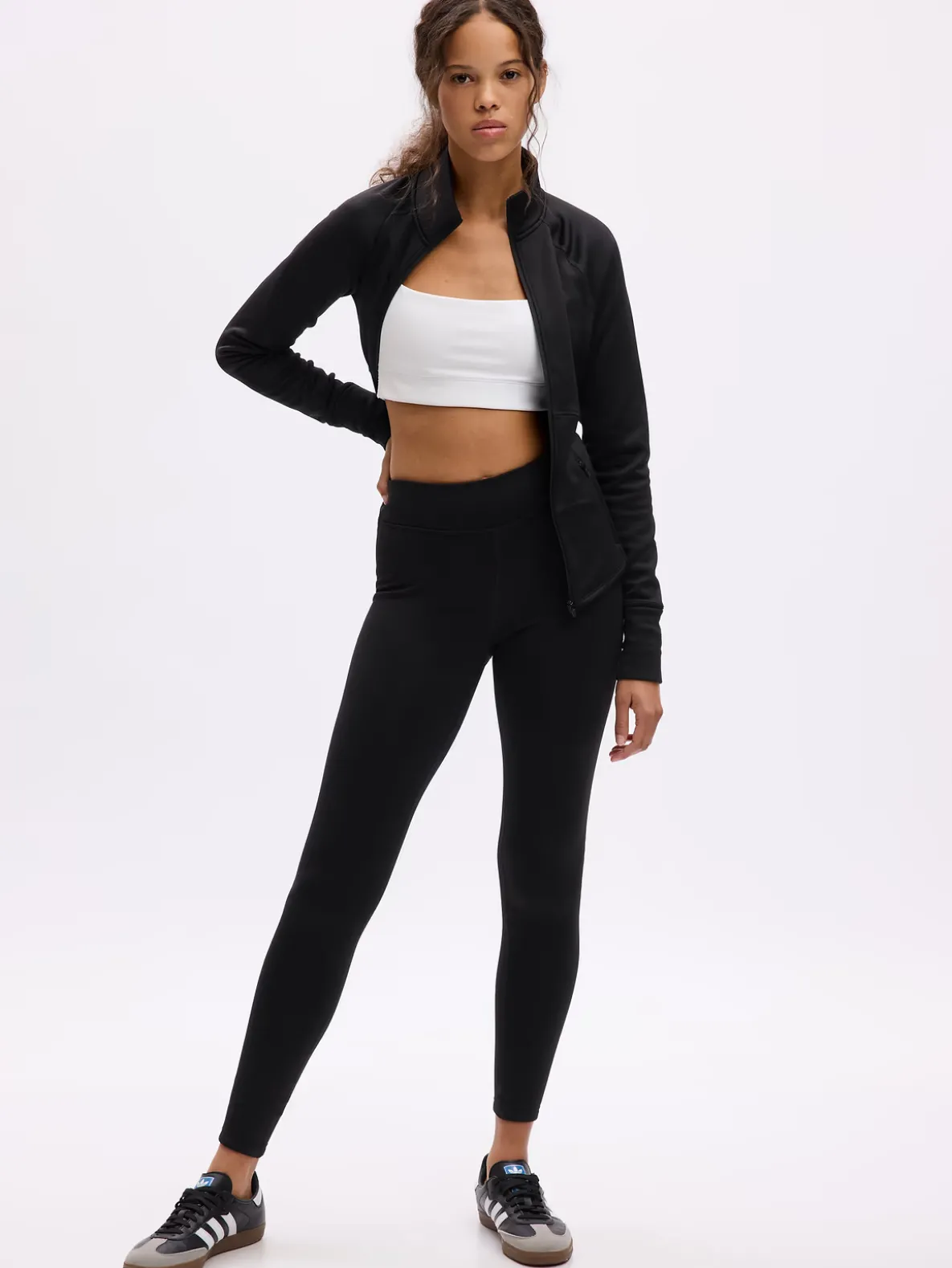 GapFit High Rise Winterbrush Full Length Leggings