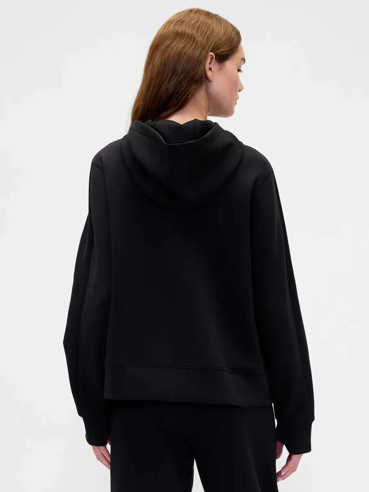 GapFit Oversized Quarter-Zip Hoodie