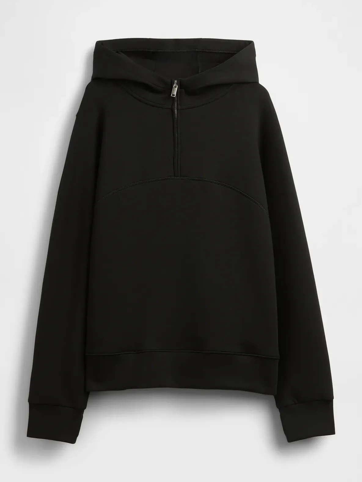 GapFit Oversized Quarter-Zip Hoodie