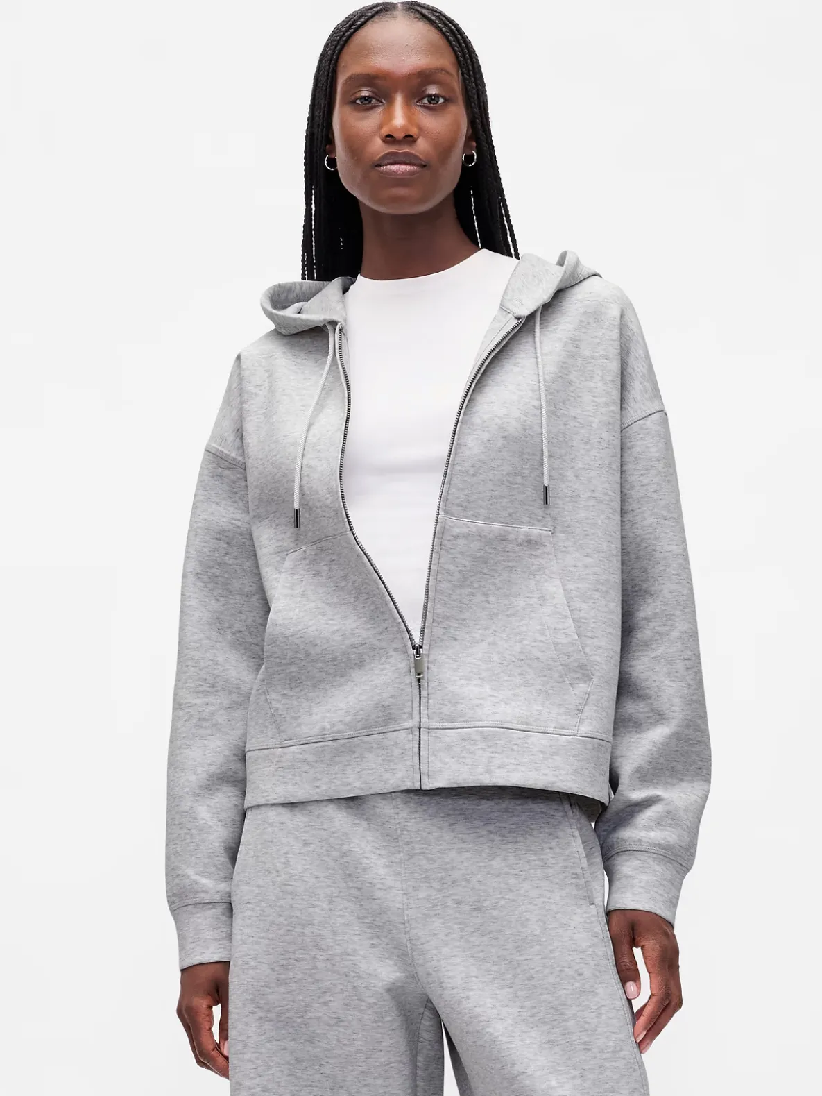 GapFit Oversized Zip Hoodie