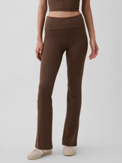 GapFit Smooth Foldover Mini Flare Leggings