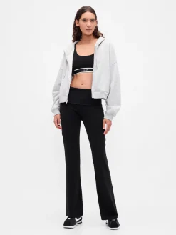 GapFit Smooth Foldover Mini Flare Leggings