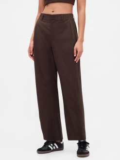 GapFit Tech High Rise Barrel Trousers