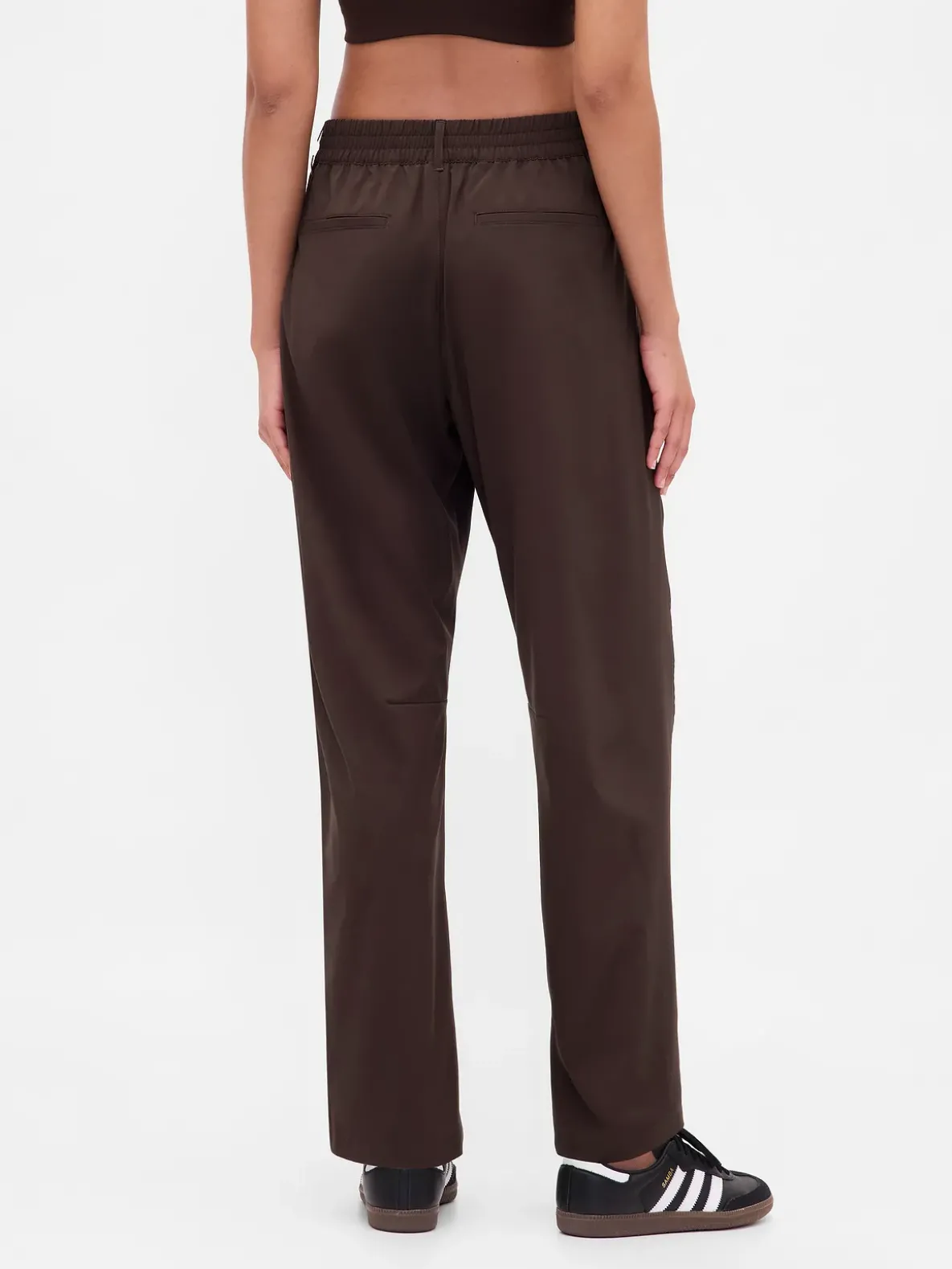 GapFit Tech High Rise Barrel Trousers