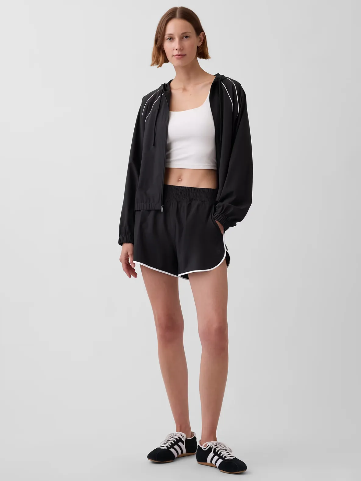 GapFit Tech High Rise Running Shorts