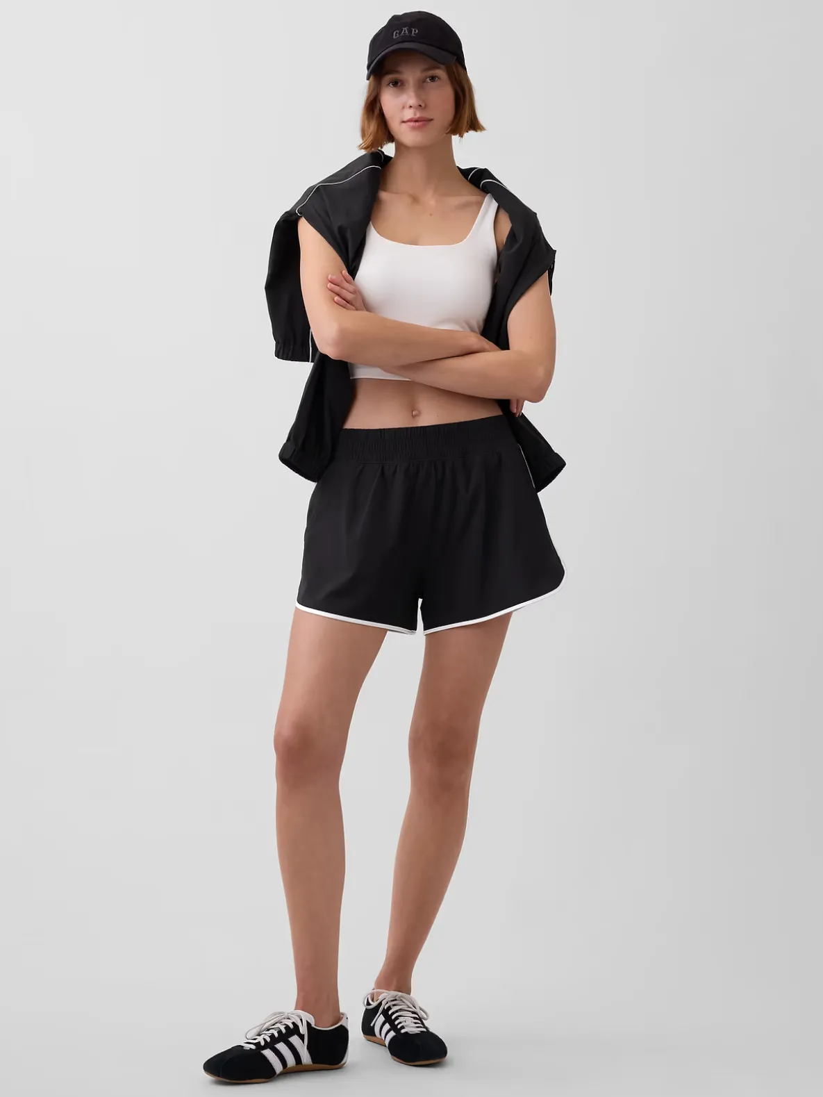 GapFit Tech High Rise Running Shorts