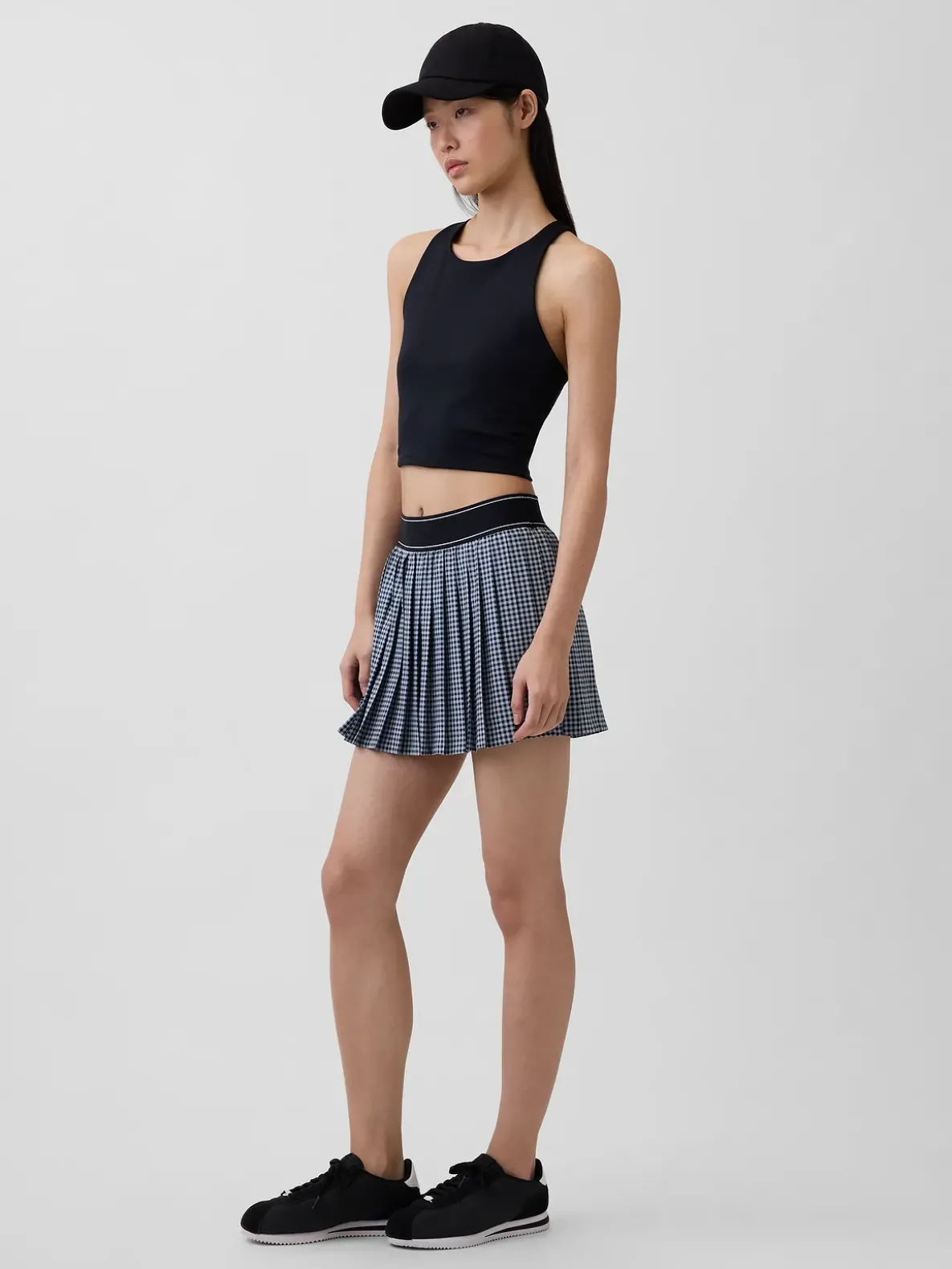 GapFit Tech Pleated Exercise Skort