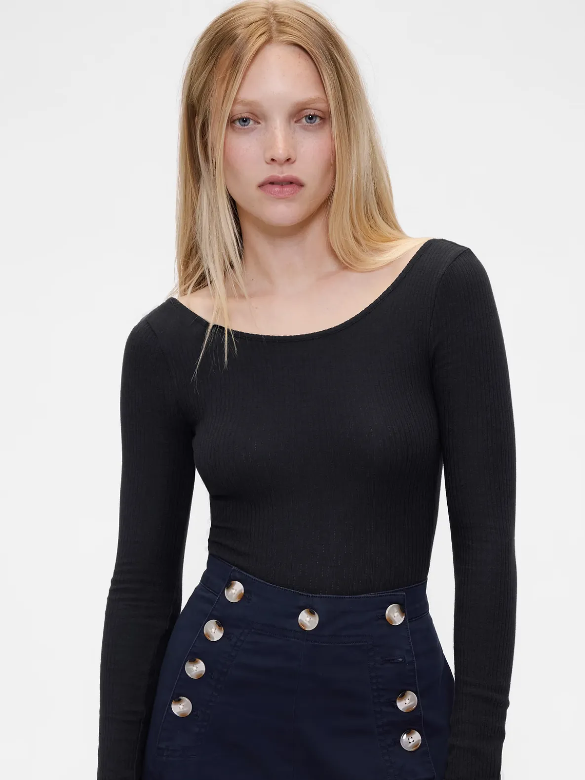 GapStudio Pointelle Bodysuit