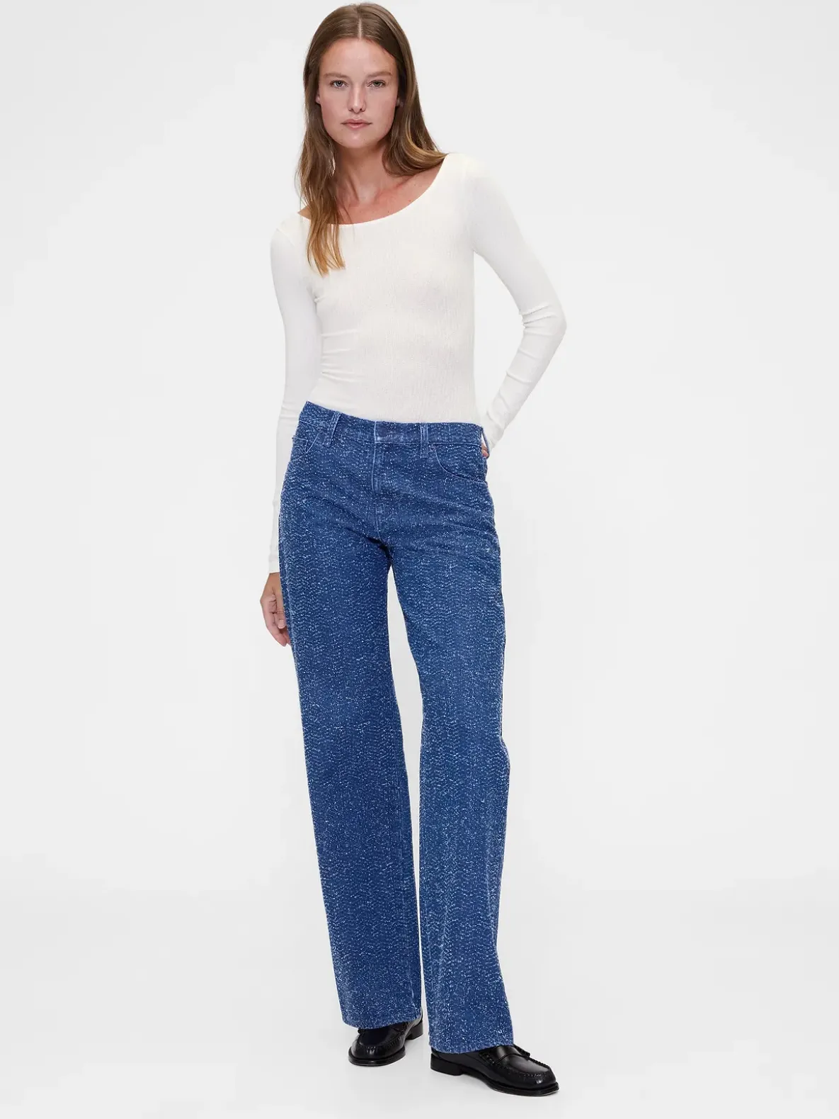 GapStudio Pointelle Bodysuit