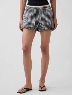 Gingham Easy Bubble Shorts