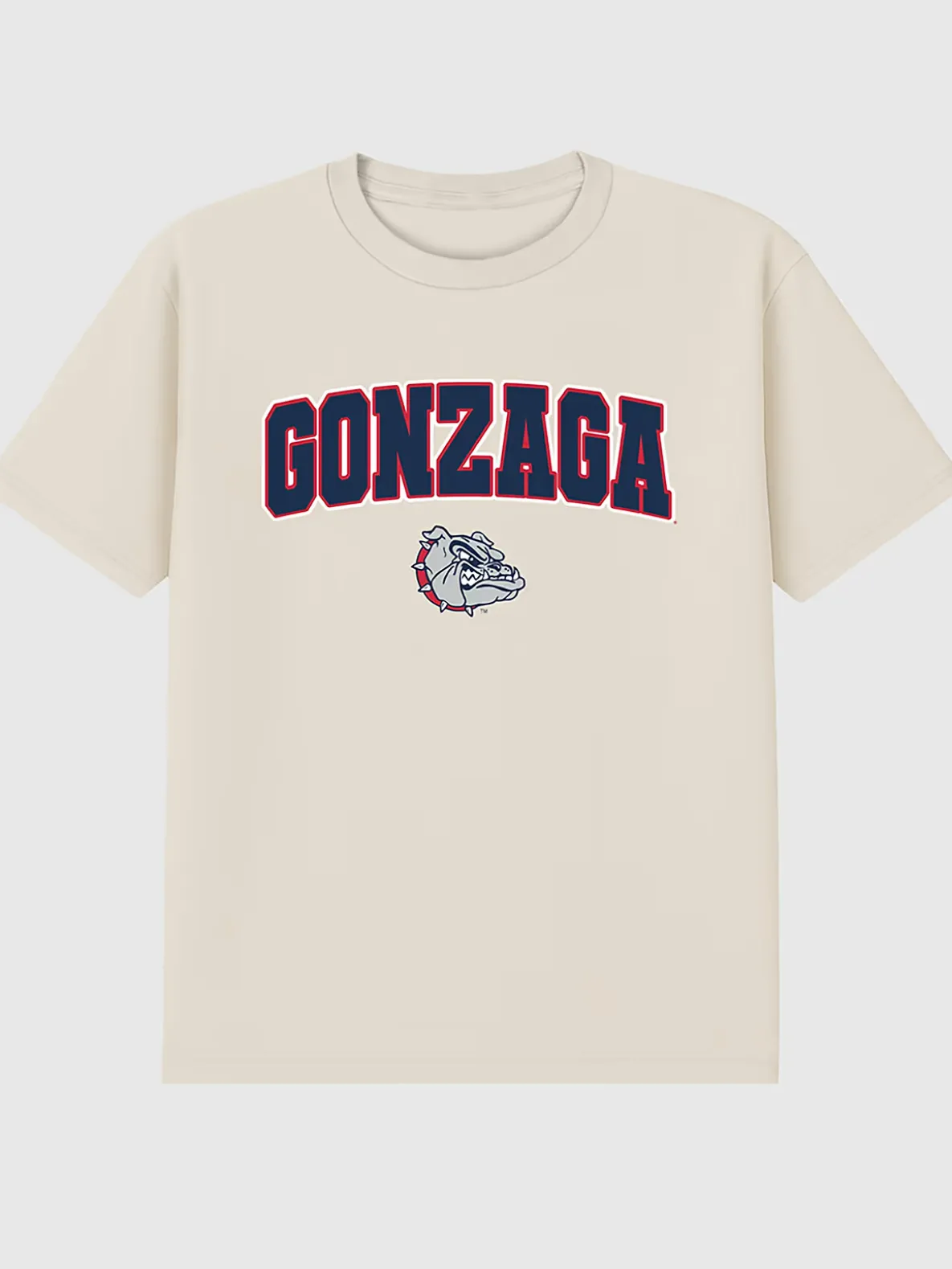 Gonzaga University Arch Logo Dark Graphic T-Shirt