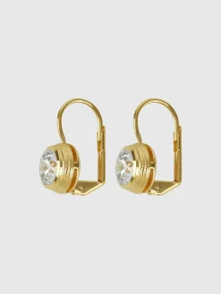 HART Bezel Drop Earrings