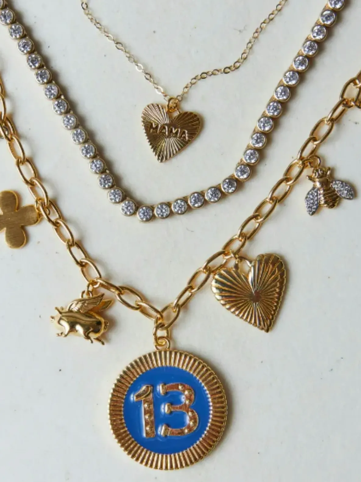 HART Dainty Heart MAMA Necklace