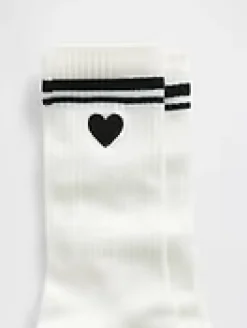 Heart Crew Socks