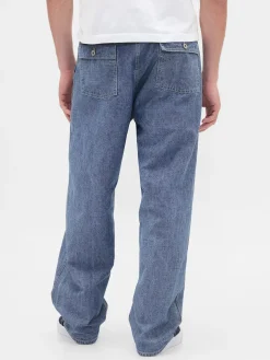Heavyweight Chambray Baggy Trouser Jeans